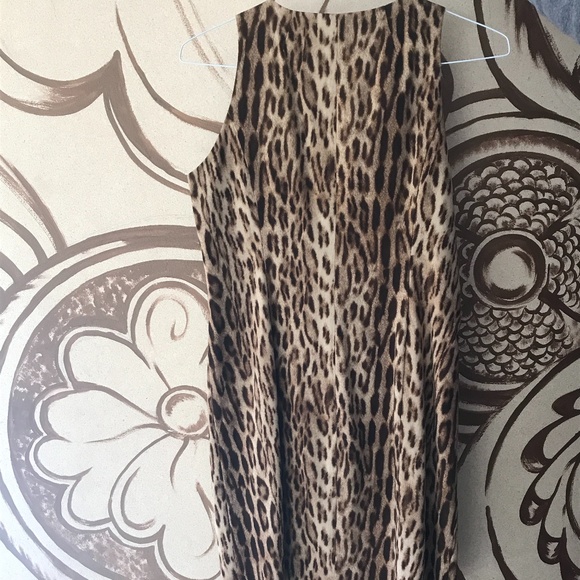 Michael Kors leopard dress zip front - Picture 3 of 3